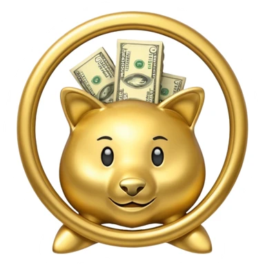 rebates icon for site navigation. indicates money  sticker