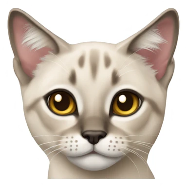 Lynx point Siamese cat  sticker