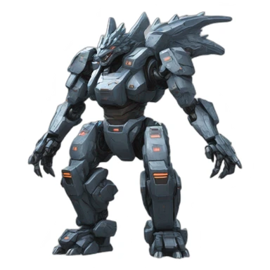 Mecha Godzilla gaming sticker