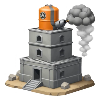 Emojis to fit in with the game hell let loose - garrisons, outposts, smoke, tanks, supply drops, airheads sticker