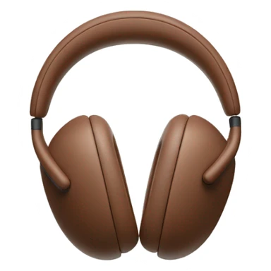 AirPods Max headphones in brown sticker