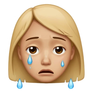 Crying so hard sticker