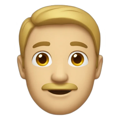 Homme énervé sticker