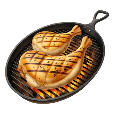 one Grilled Chicken breast sticker