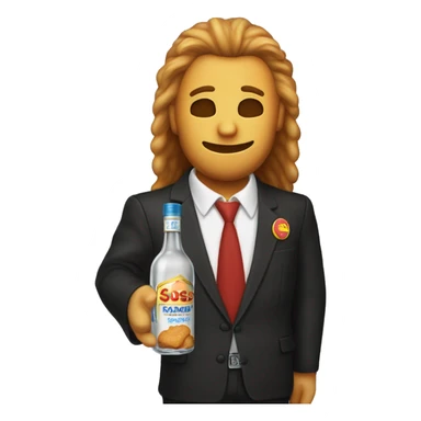 susssy vodka mcnugget ronan katana sticker