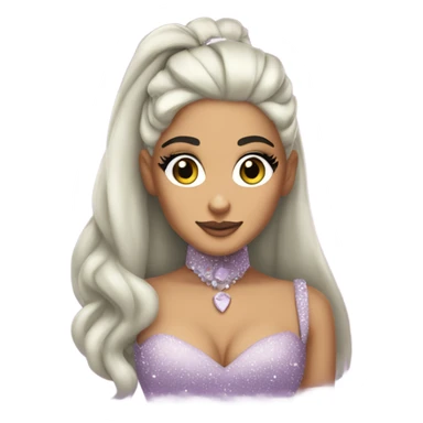 Ariana Grande as Galinda from wicked  sticker