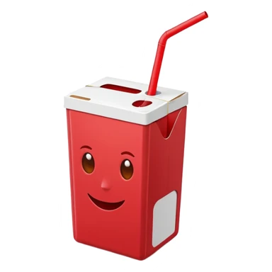 juice box RED sticker