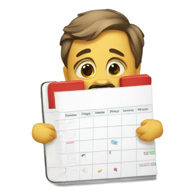 Agenda Planner  sticker