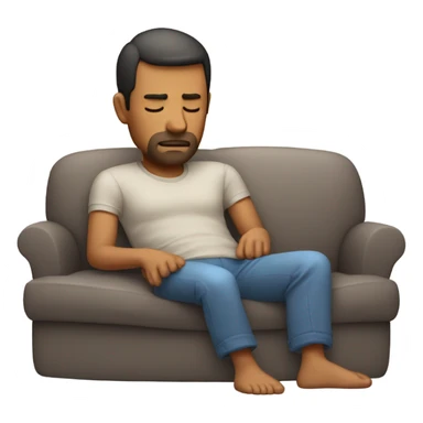 Sleepy dad sticker