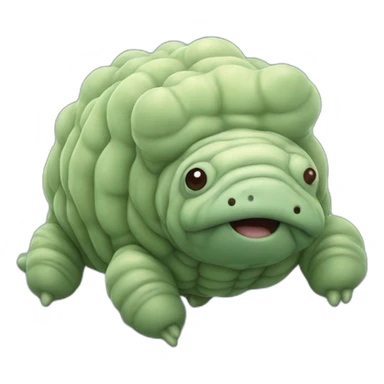 tardigrade happy sticker