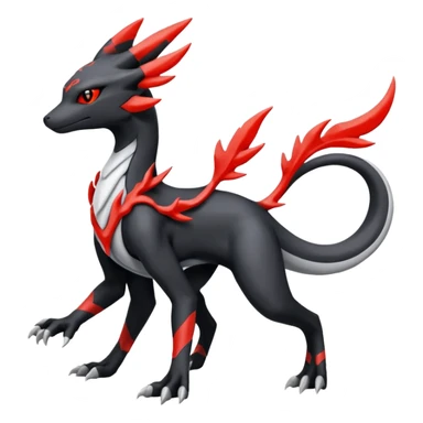 Salandit-Reshiram-Umbreon-Silvally-fusion (full body) sticker