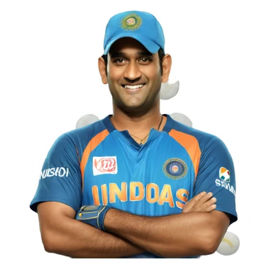 ms dhoni sticker
