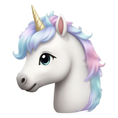 baby unicorn sticker