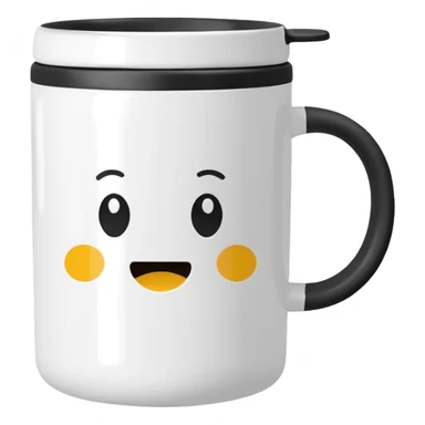 aesthetic takeaway mug sticker