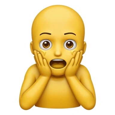 a emoji head choking itself
with its hands sticker