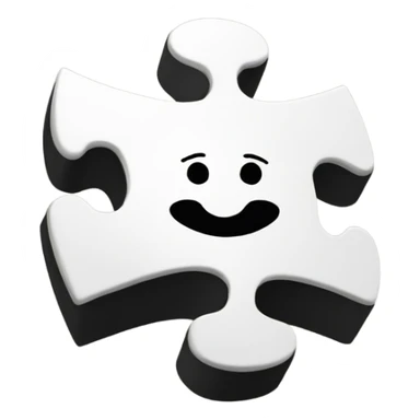 Puzzle piece that is Office themed sticker