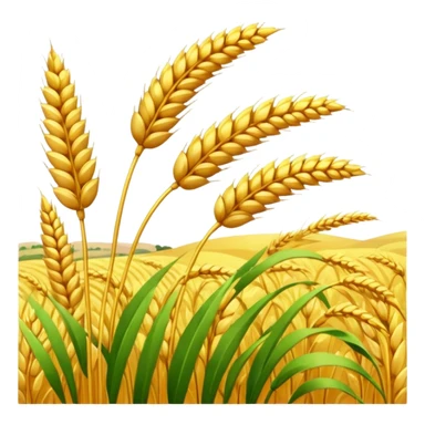 Wheat sticker
