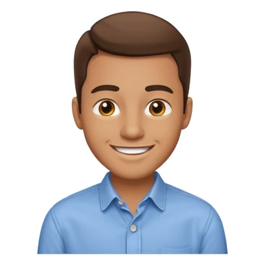 man wiht social skills sticker