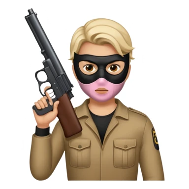 Robbery image  sticker