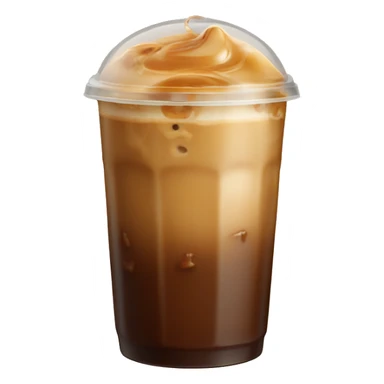 Iced coffee caramel  sticker