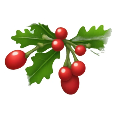 mistletoe sticker