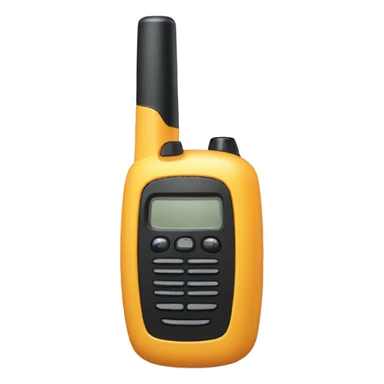 Walkie talkie sticker