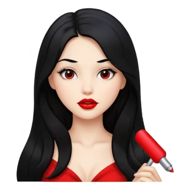 Seductive girl  sticker