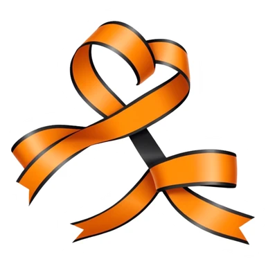 St. George's ribbon sticker