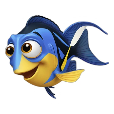 Dory pense sticker