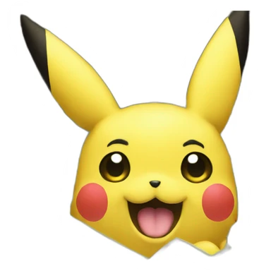 pikachu face with dollar signs instead of eyes counting money sticker