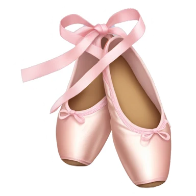 Ballerina pointe shoes sticker