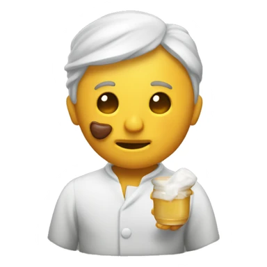 Un dedo con miel sticker