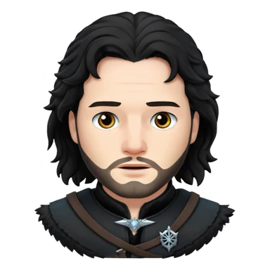 Jon Snow sticker