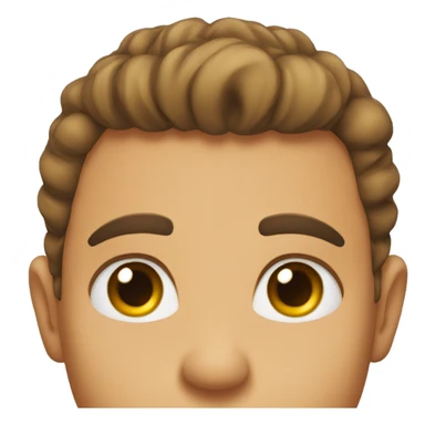 raised eyebrow emoji sticker
