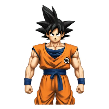 goku super sayayun sticker