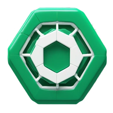Design: Rotating hexagonal core with energy rings
Animation: Core spinning with orbital rings pulsing
Style: Tech-minimal, clean
Colors: Emerald green with white highlights
Suggested filename: hexcore.gif sticker