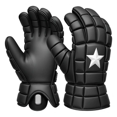 gloves para ice hockey sticker