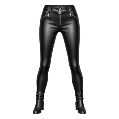 black zipper trousers sticker