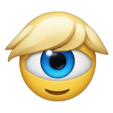 Yeux bleus et grandes oreilles sticker