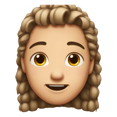 a regular emoji face so in love crying a little but full of joy sticker