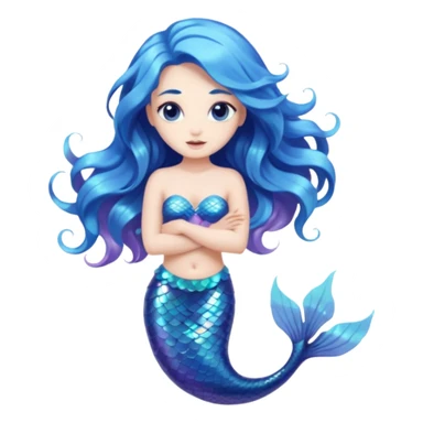 mystic mermaid sticker