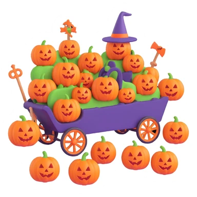a Halloween parade sticker