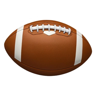 Football missing a field goal sticker