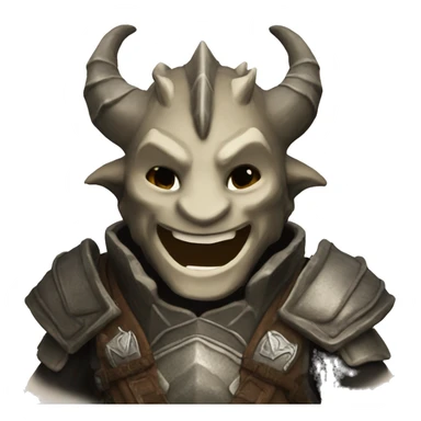 Skyrim dragonborn happy sticker