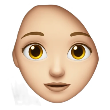 White girl judging you sticker