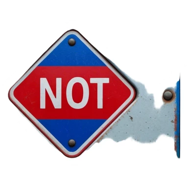 No Stopping traffic sign sticker