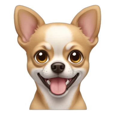 Perro Chihuahua enojado sticker