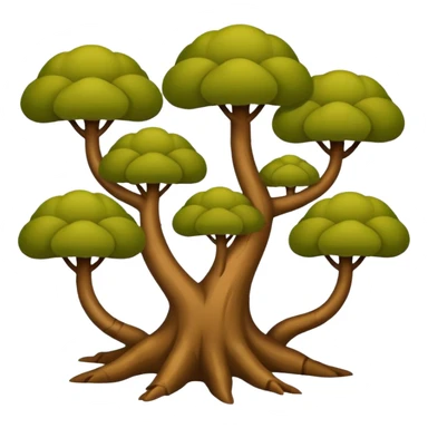 Folhas de árvore soltas caindo/voando (sem a árvore) sticker