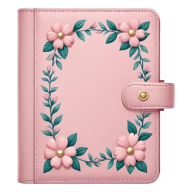 pink diary, coquette, loveshackfancy style  sticker