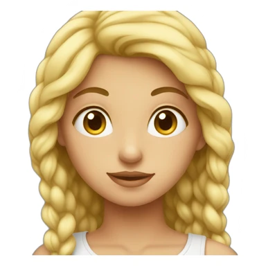 Une fille voilée sticker